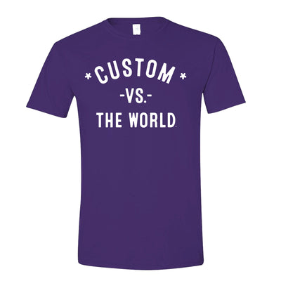 CUSTOM Vs The World Unisex T-shirt - VS THE WORLD