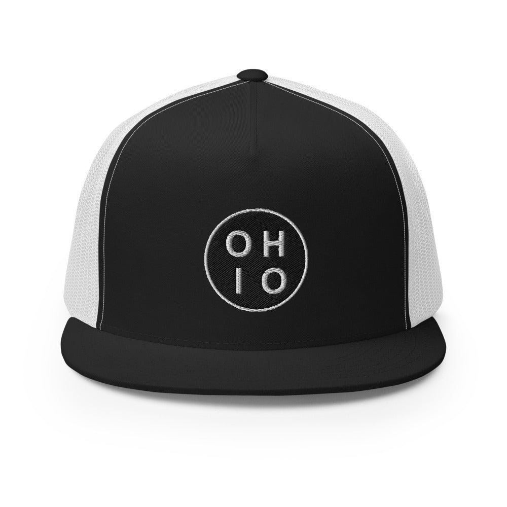 OHIO Flex Fit Baseball Hat - Clothe Ohio - Ohio Shirts and Apparel