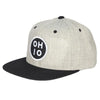 Circle Ohio Patch Snap Back Hat - Clothe Ohio - Soft Ohio Shirts