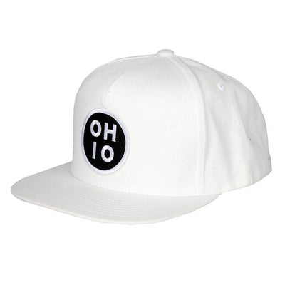 Circle Ohio Patch Snap Back Hat - Clothe Ohio - Soft Ohio Shirts