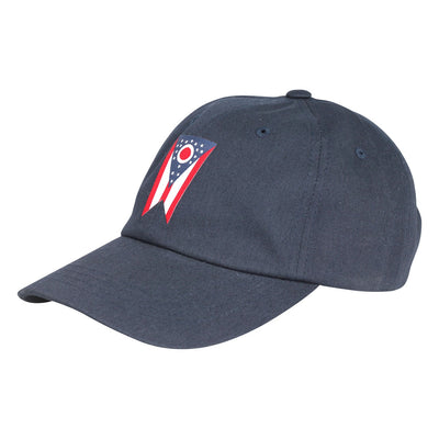 Ohio Flag Patch Dad Hat - Clothe Ohio - Soft Ohio Shirts